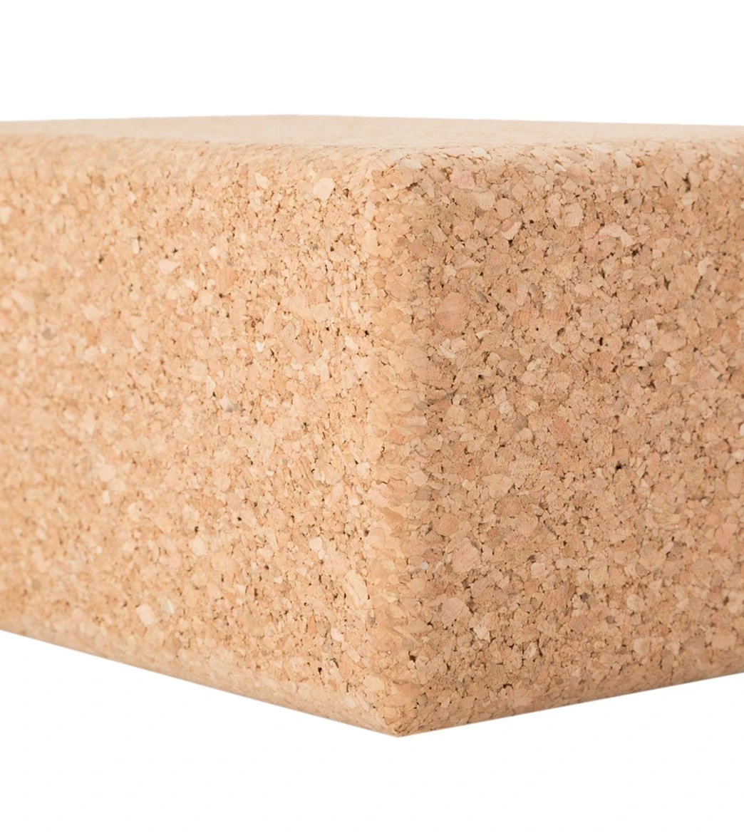 Jade Yoga Cork Yoga Block Standard 4 Inch - Image 4