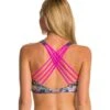Onzie Chic Yoga Sports Bra Bolivia/Pink Straps