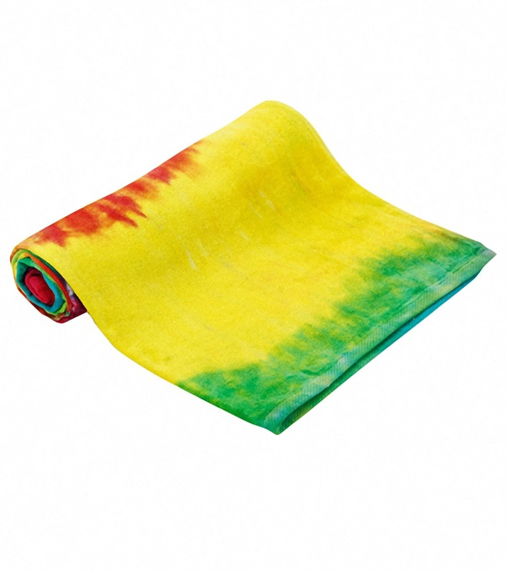 Royal Comfort Terry Velour Tie Dye Beach Towel 30" X 60" - Image 2