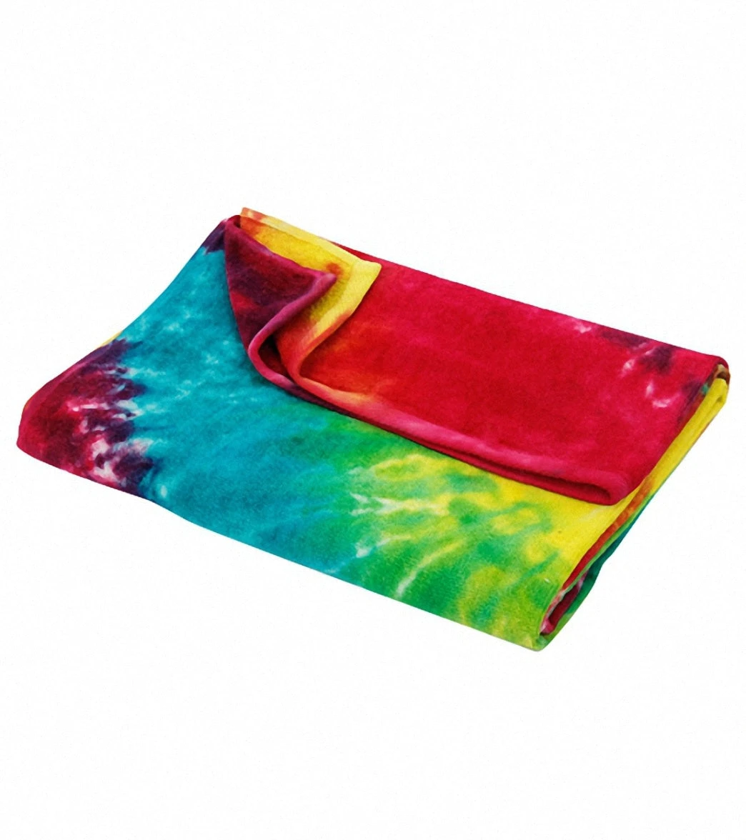 Royal Comfort Terry Velour Tie Dye Beach Towel 30" X 60" - Image 3