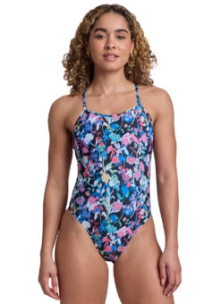 JOLYN Women's Energy Perry Printed One Piece Swimsuit