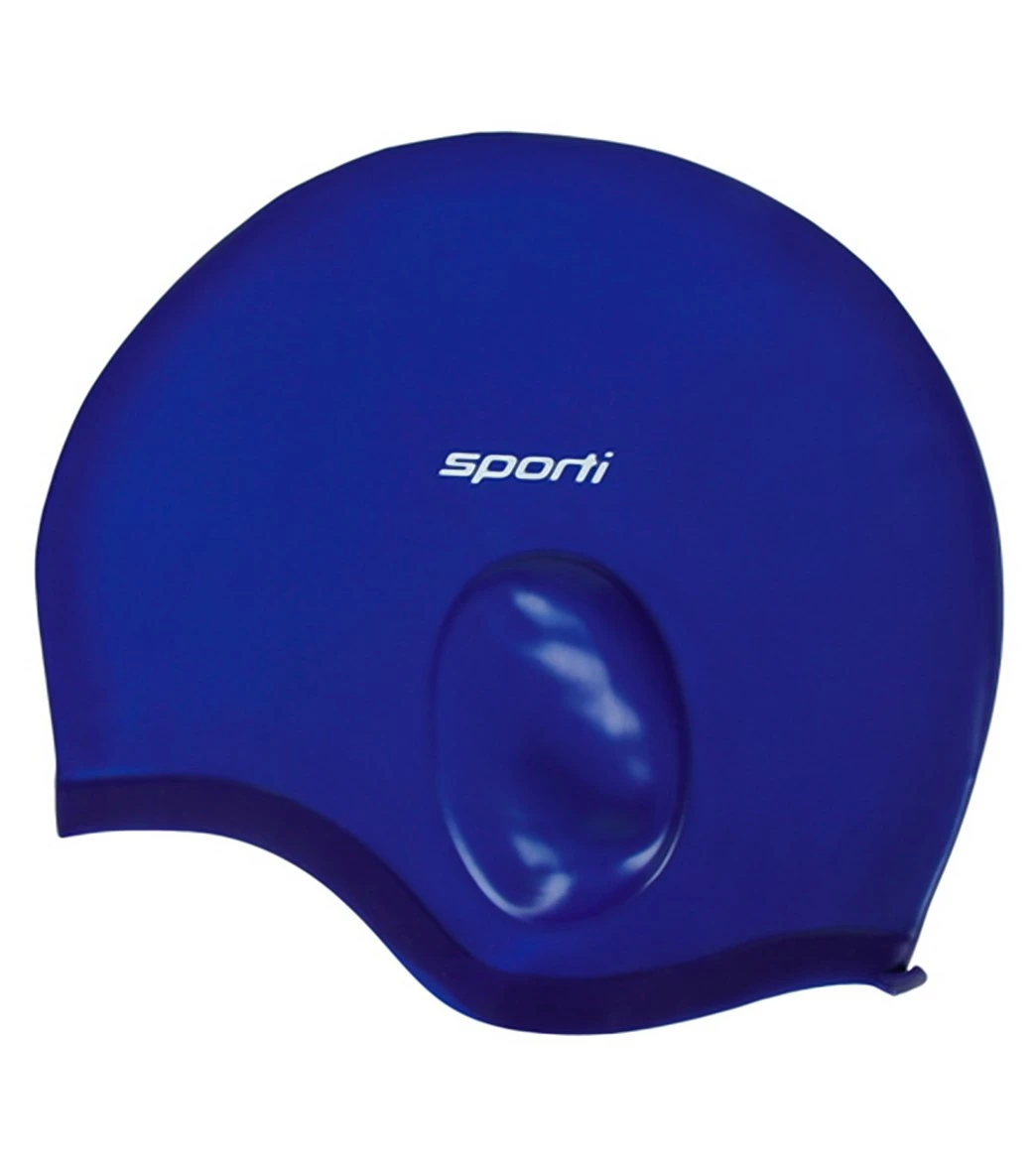 Sporti Silicone Ear Swim Cap - Image 13