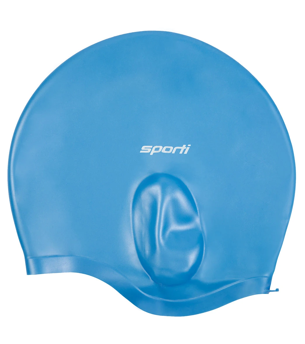 Sporti Silicone Ear Swim Cap - Image 19