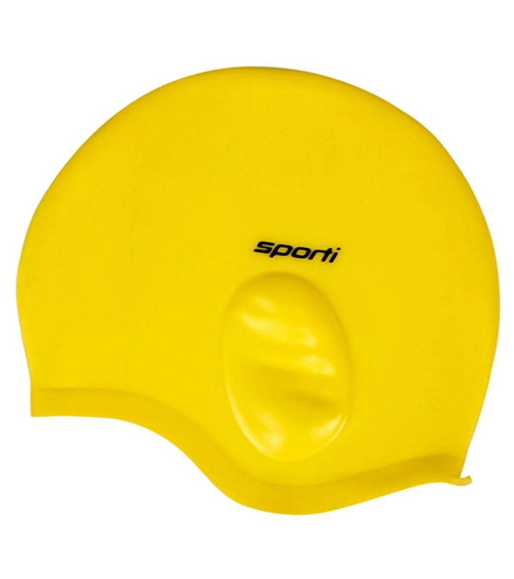 Sporti Silicone Ear Swim Cap - Image 9