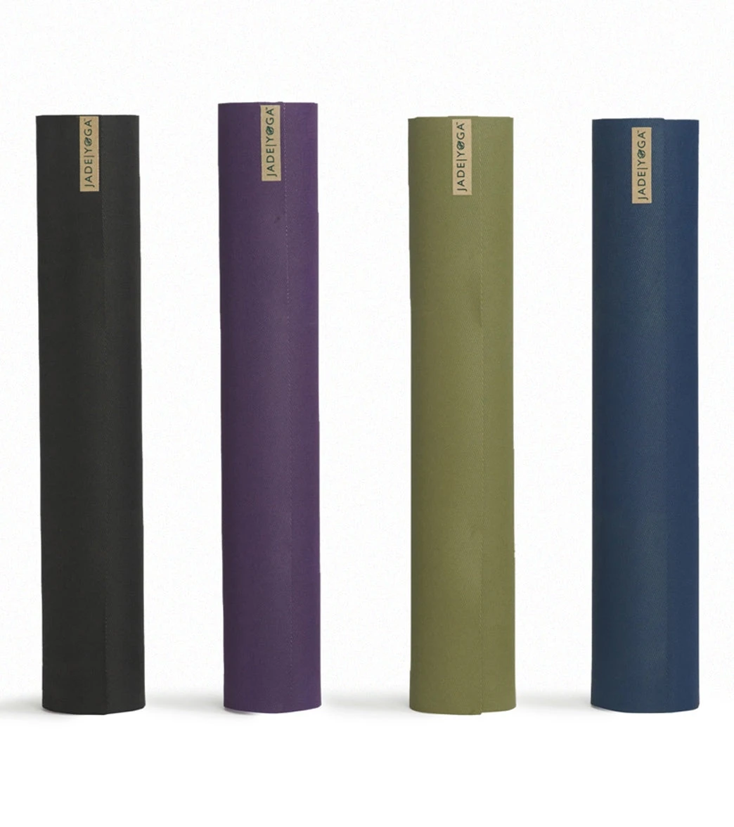 Jade Yoga Harmony Natural Rubber Yoga Mat 74" 5mm - Image 18