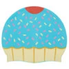 Sporti Cupcake Silicone Swim Cap