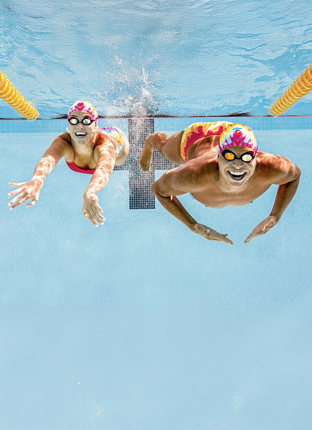 Sporti Fries Silicone Swim Cap - Image 4