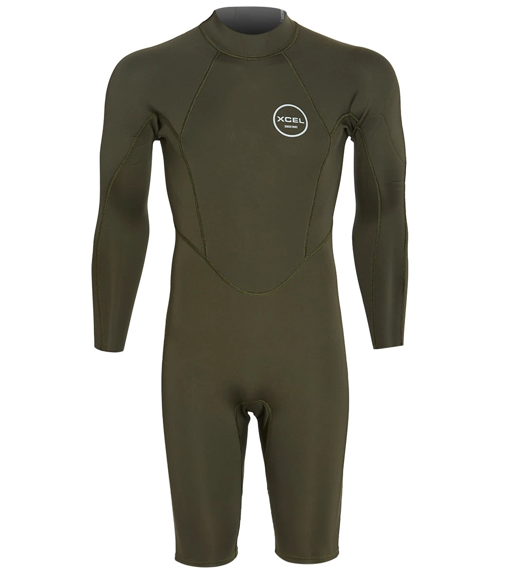 Xcel Men's 2MM Axis Long Sleeve Back Zip Spring Suit - Image 17