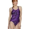 Dolfin XtraSleek Eco Women's Sliver DBX Back One Piece Swimsuit