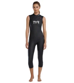 TYR Women's Hurricane Cat 1 Sleeveless Triathlon Wetsuit
