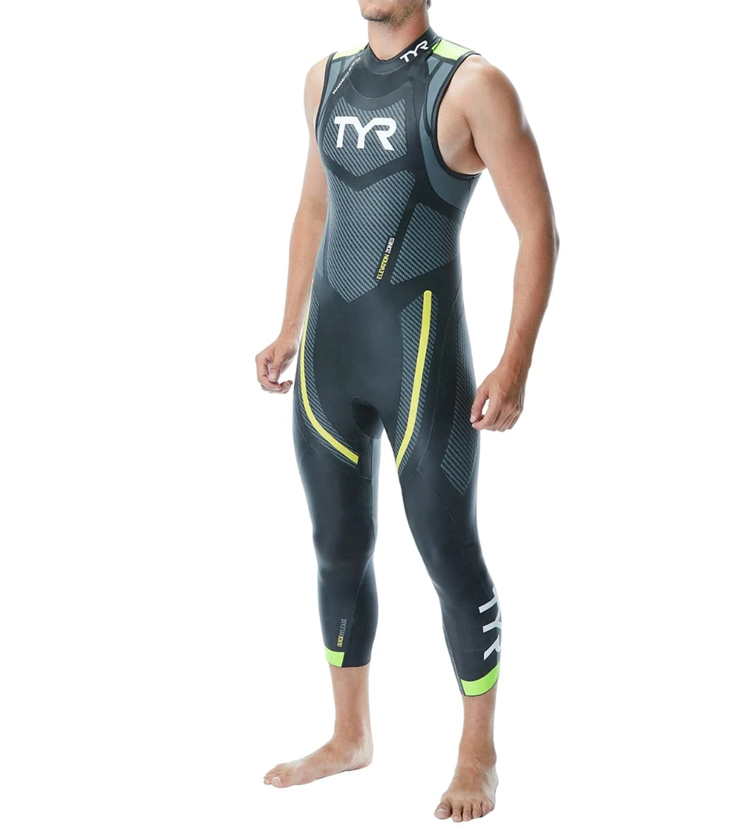 TYR Men's Hurricane Cat 5 Sleeveless Triathlon Wetsuit - Image 4