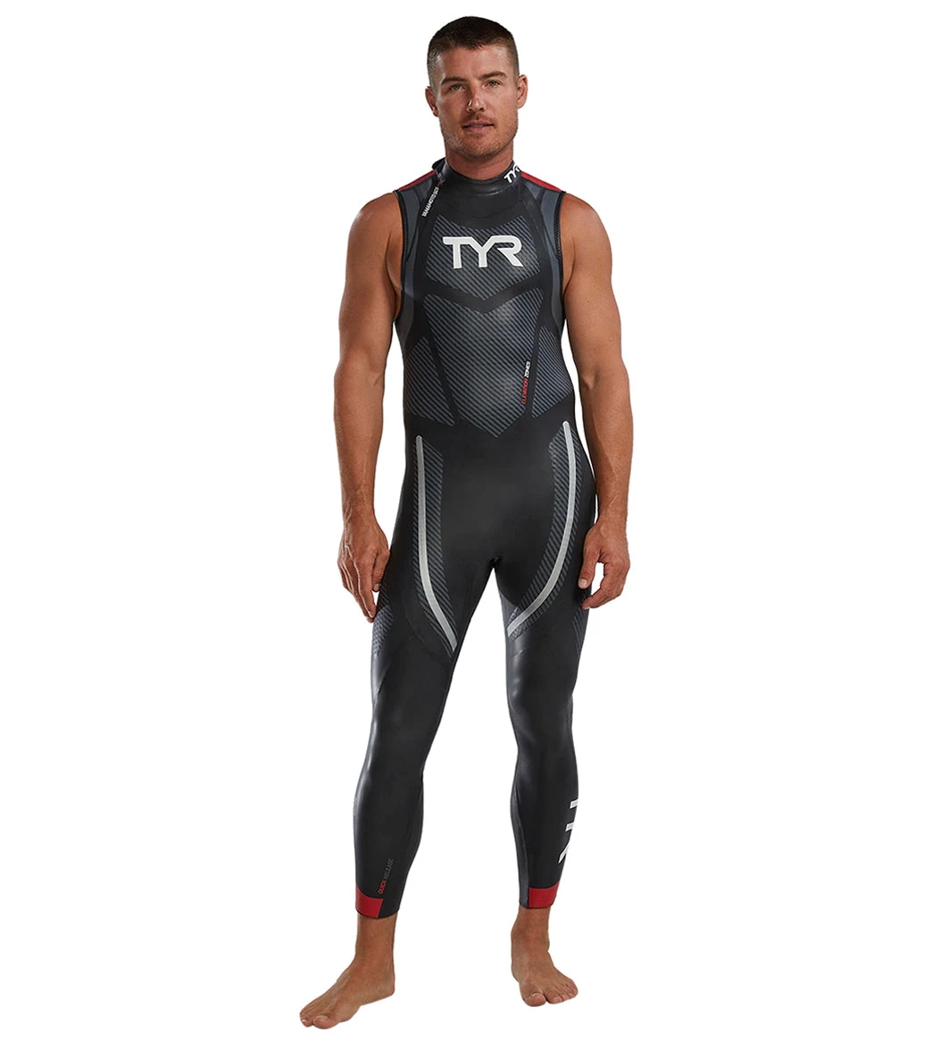 TYR Men's Hurricane Cat 5 Sleeveless Triathlon Wetsuit - Image 5