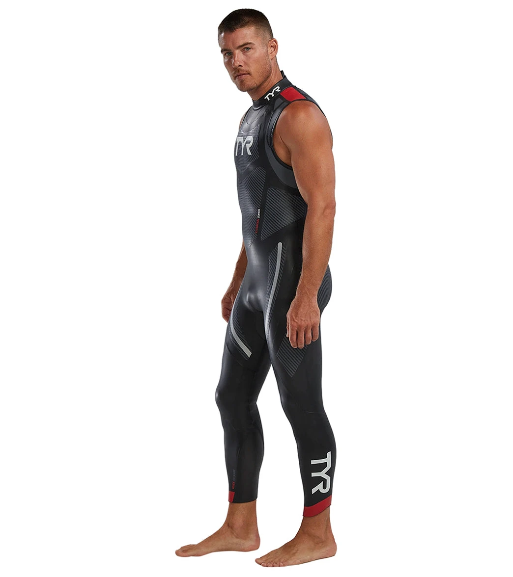 TYR Men's Hurricane Cat 5 Sleeveless Triathlon Wetsuit - Image 8