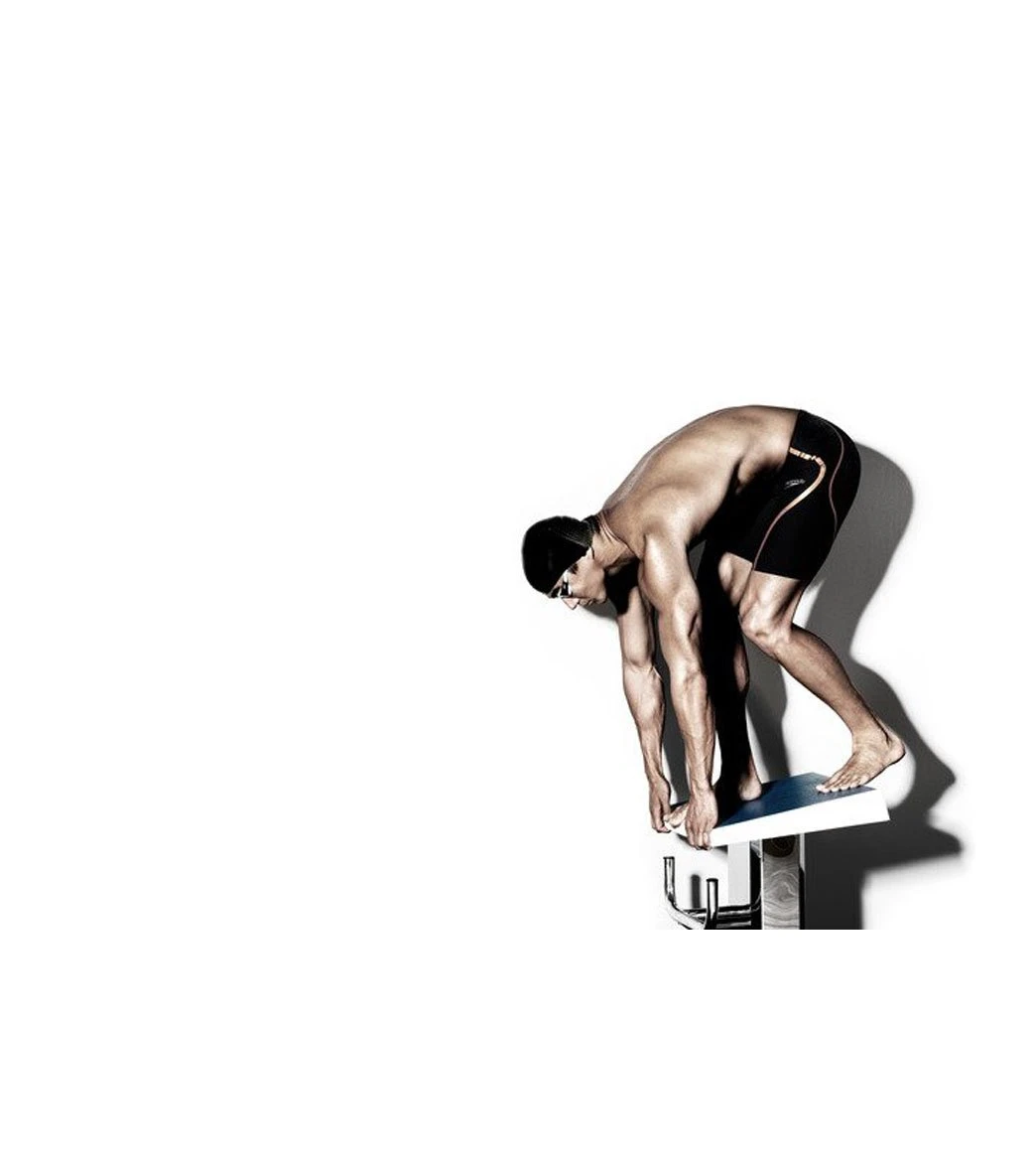 Speedo Men's LZR Pure Intent High Waist Jammer Tech Suit Swimsuit - Image 6