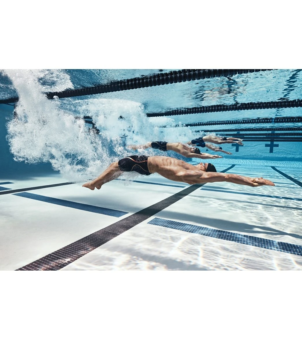 Speedo Men's LZR Pure Intent High Waist Jammer Tech Suit Swimsuit - Image 8