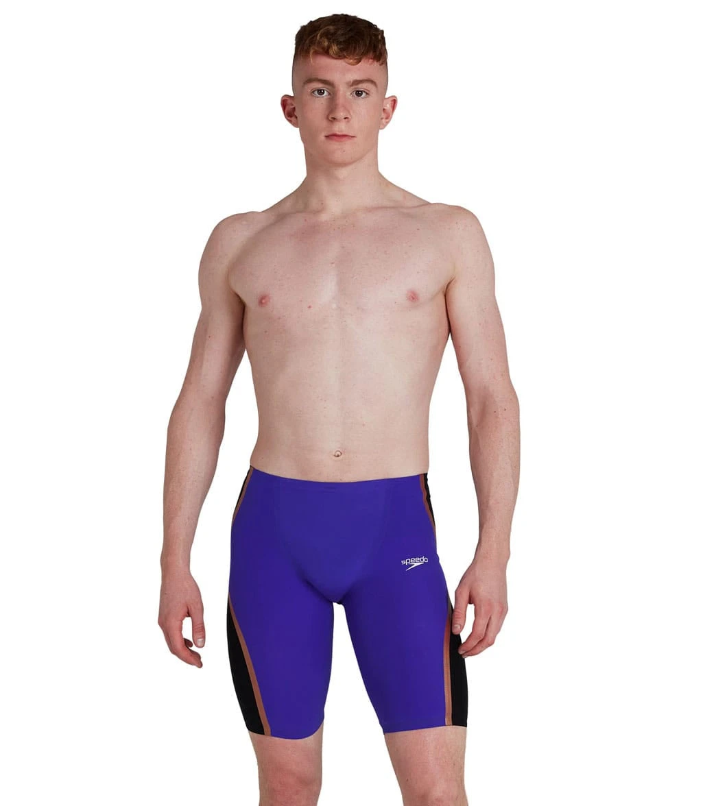 Speedo Men's LZR Pure Intent High Waist Jammer Tech Suit Swimsuit - Image 14