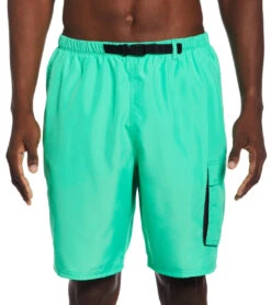 Nike Men's 20" Belted Packable Swim Trunks