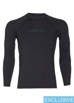 Xcel Men's Premium Stretch Performance Fit Long Sleeve UV Rashguard