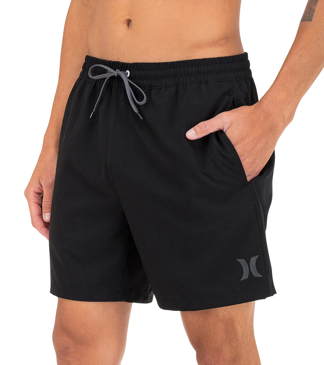 Hurley Men's 17" One And Only Solid Volley Boardshort - Image 17