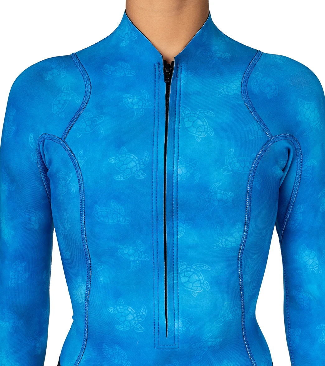 Xcel Women's Water Inspired 2/1MM Axis Long Sleeve Front Zip Spring Suit - Image 3