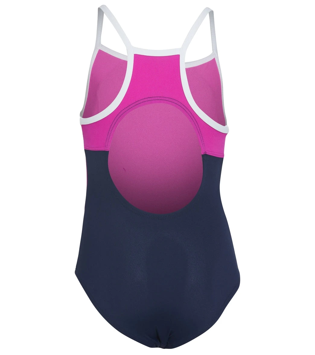 FINZ Girls' Sportback One Piece Swimsuit (Little Kid, Big Kid) - Image 10