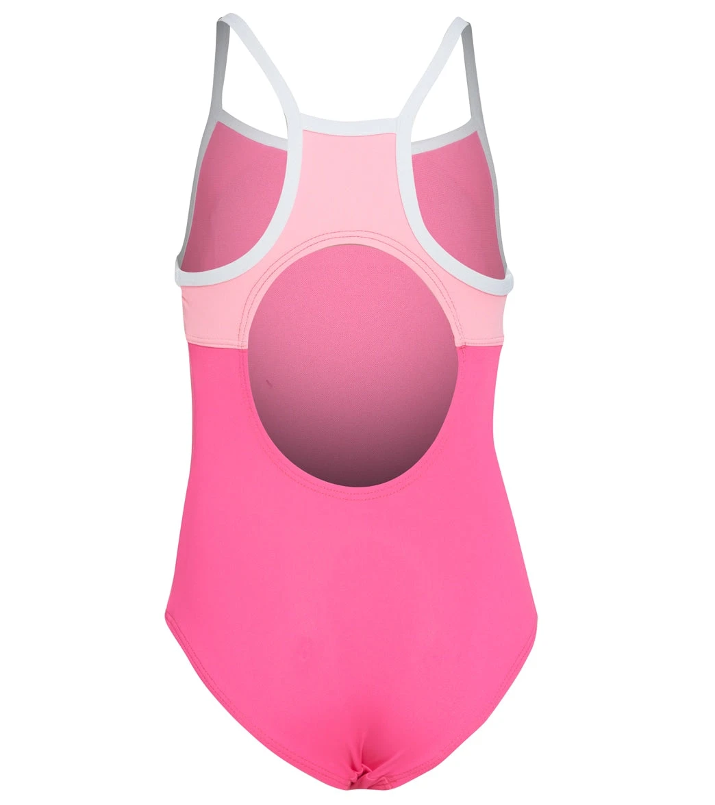 FINZ Girls' Sportback One Piece Swimsuit (Little Kid, Big Kid) - Image 14