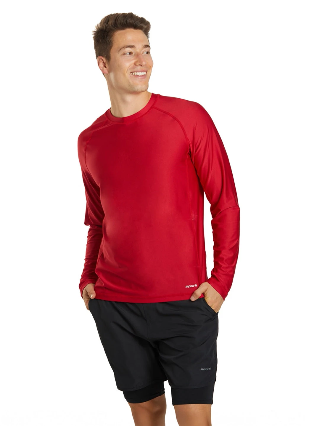 Sporti Men's L/S UPF 50+ Comfort Fit II Rash Guard - Image 6