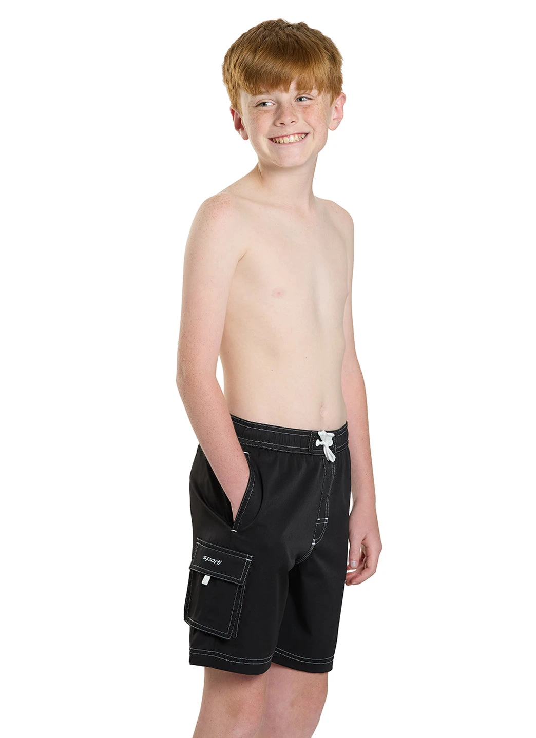 Sporti Boys' Cargo Swim Trunk - Image 4