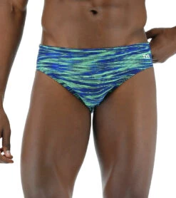 TYR Men's Fizzy Racer Brief Swimsuit