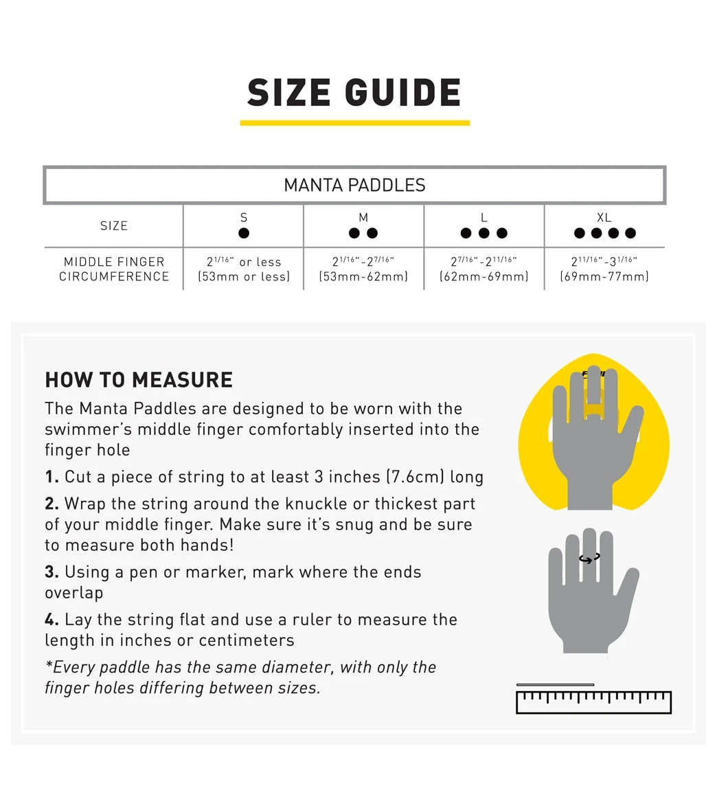 FINIS Manta Swim Paddles - Image 5