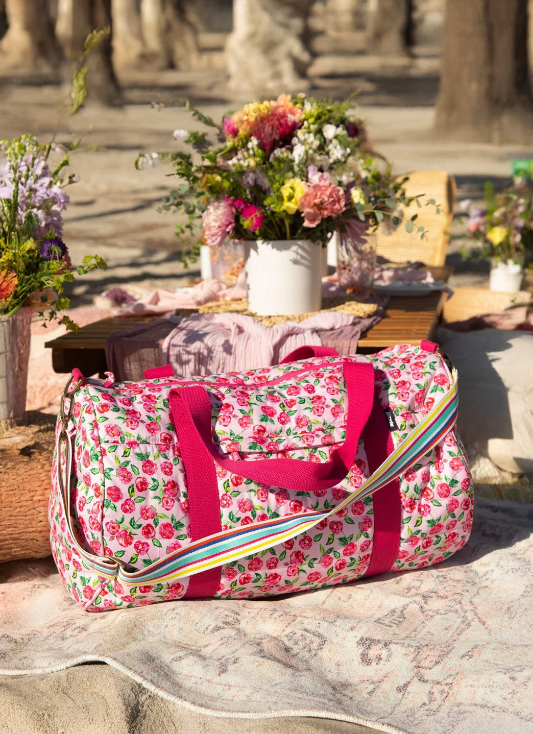 Sporti X Emma Weyant Garden Rose Weekender Bag