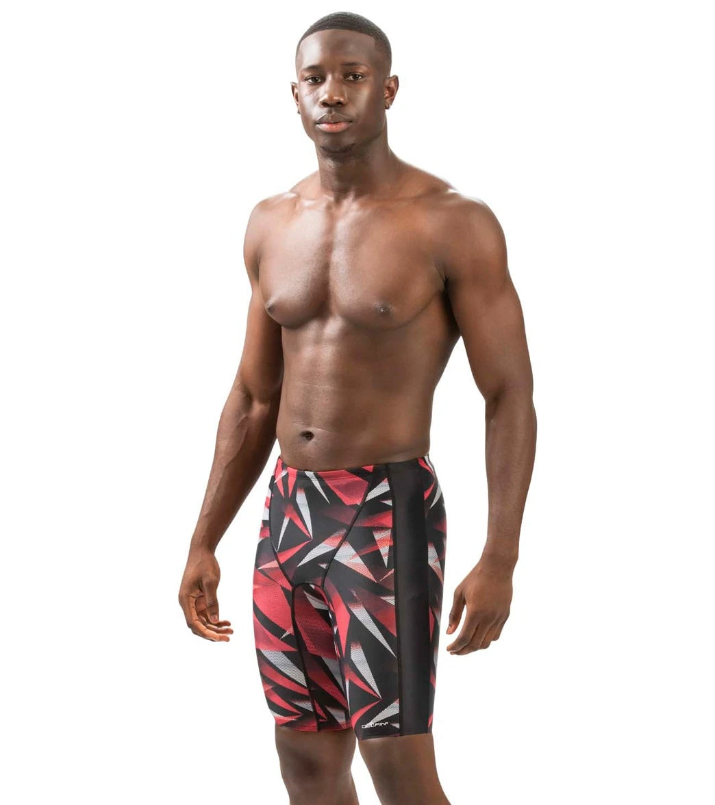 Dolfin Men's XtraSleek Eco Galactic Print Spliced Jammer Swimsuit - Image 8