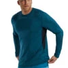 TYR Men's Solid SunDefense Long Sleeve UPF 50+ Swim Shirt