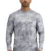 TYR Men's Turbulent SunDefense Long Sleeve UPF 50+ Swim Shirt