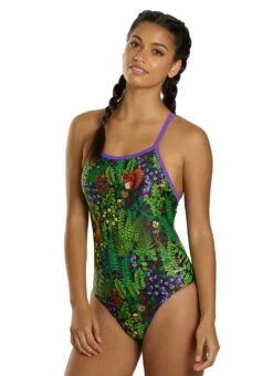 Sporti Forest Hideaway Thin Strap One Piece Swimsuit (22-44)