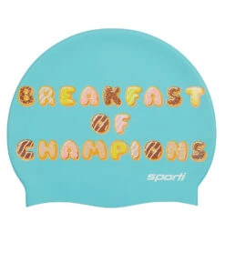 Sporti Donut Dreams Silicone Swim Cap