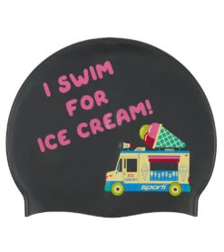 Sporti I-Scream Silicone Swim Cap