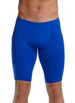 TYR Men's Durafast Elite Large Logo Jammer Swimsuit