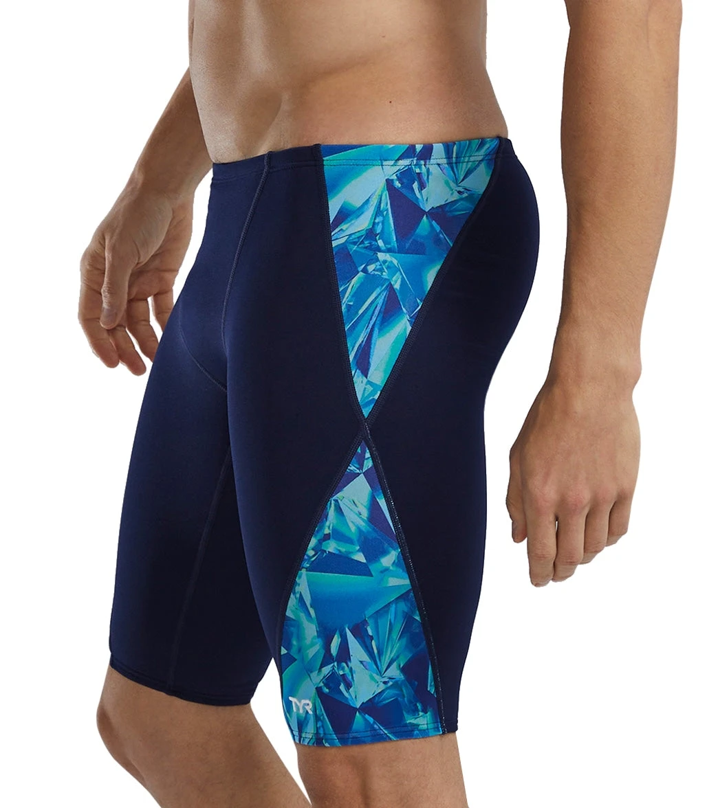 TYR Men's Crystalized Durafast Elite Jammer Swimsuit - Image 12