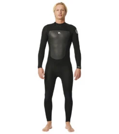 Rip Curl Men's 43mm Omega Back Zip Steamer Fullsuit Wetsuit