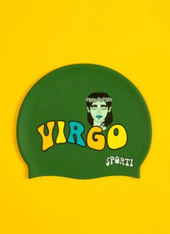 Sporti Groovy Zodiac Virgo Silicone Swim Cap