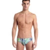 Arena Men's Zebra Stripes Brief Swimsuit