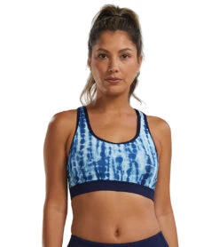 TYR Active Women's Ophidian Lyn Racerback Durafast Elite Bikini Top