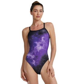 TYR Women's Starborne Diamondfit Durafast Elite One Piece Swimsuit