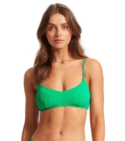 Seafolly Women's Sea Dive Bralette Bikini Top