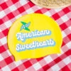 Sporti X Alex & Gretchen Walsh American Sweetheart Silicone Swim Cap