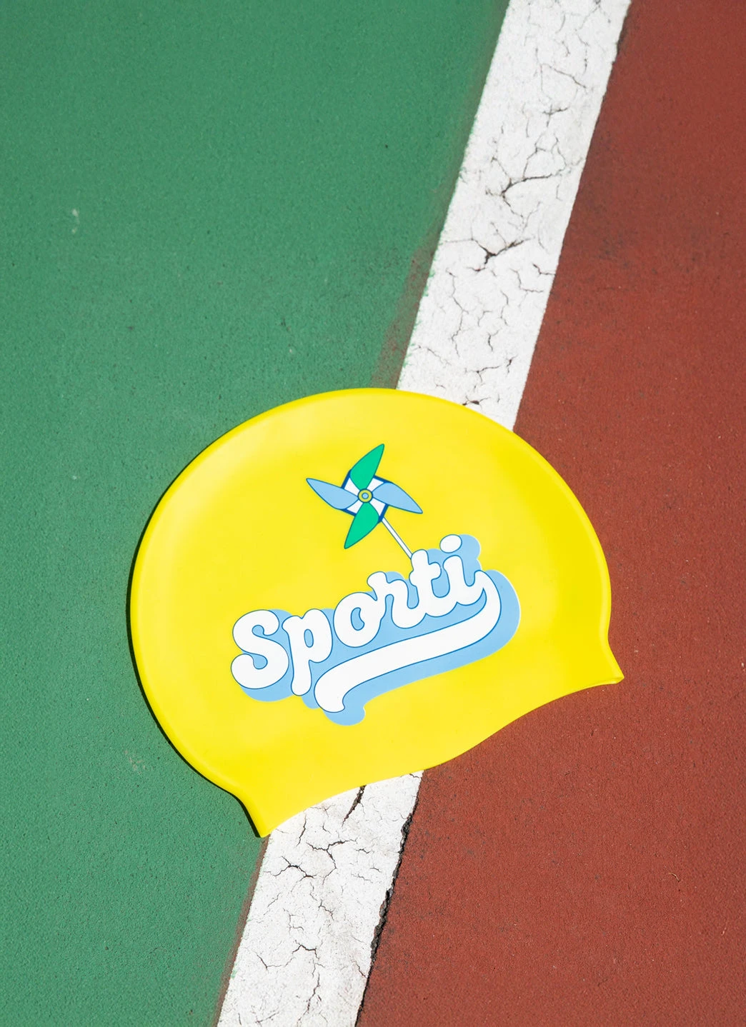 Sporti X Alex & Gretchen Walsh American Sweetheart Silicone Swim Cap - Image 2