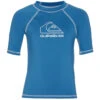 Quiksilver Boys' On Time Short Sleeve UPF 50 Rash Guard (Toddler, Little Kid)