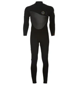Rip Curl Men's 4/3mm Flashbomb Long Sleeve Heatseeker Zip Free Fullsuit Wetsuit