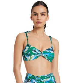 Jets Swimwear Australia Women's Viva Twist Front Bikini Top